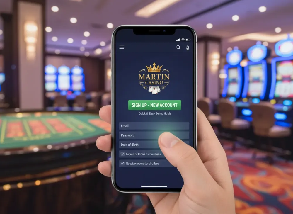 signup Martin Casino